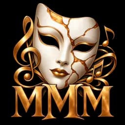 My Mistaken Melody MMM kintsugi mask logo